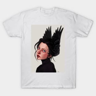 Raven girl T-Shirt